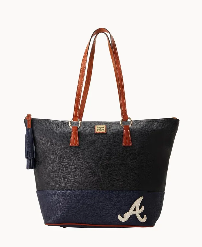 Dooney and Bourke Totes MLB Braves Tobi Tote Braves 8211 WomenMen