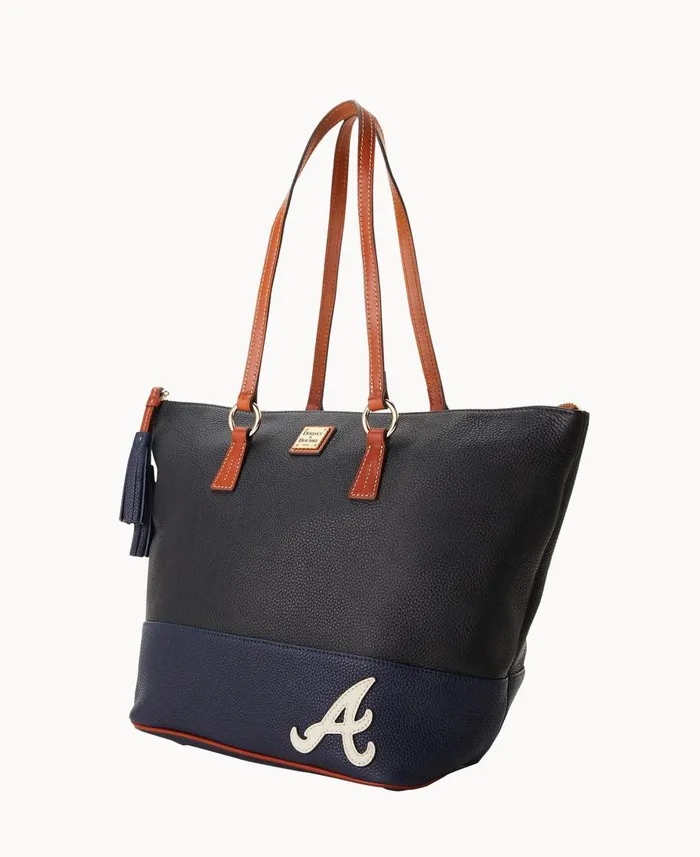 Dooney and Bourke Totes MLB Braves Tobi Tote Braves 8211 WomenMen