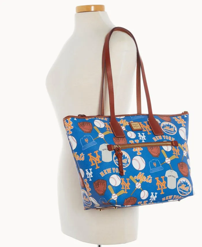 Dooney and Bourke Totes MLB Mets Tote Mets 8211 WomenMen