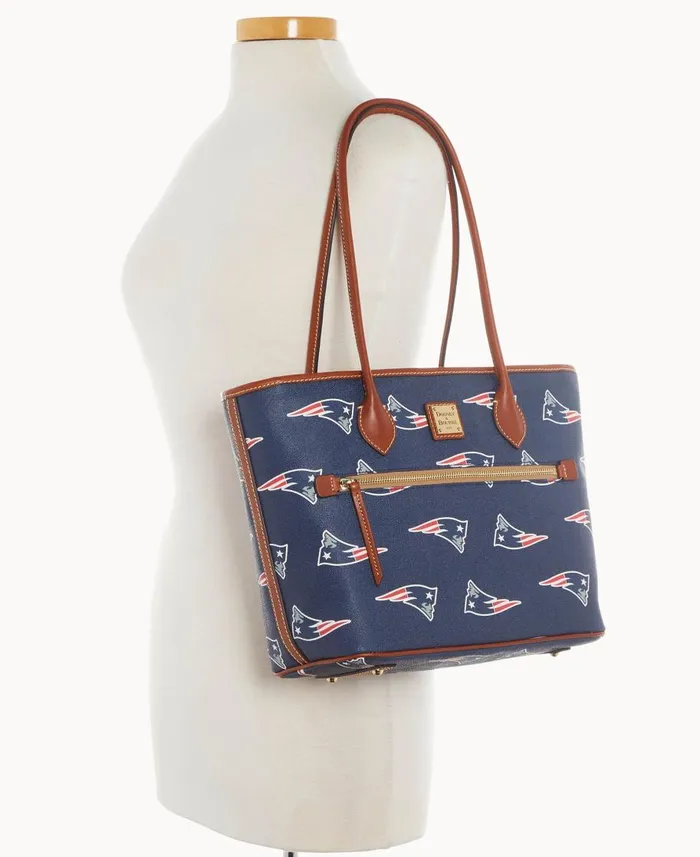 Dooney and Bourke Totes NFL Patriots Tote Patriots 8211 WomenMen
