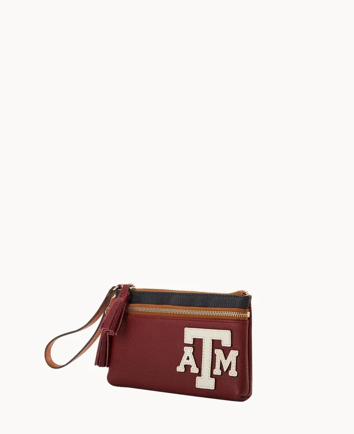 Dooney and Bourke Wallets Collegiate Texas Achr38M Double Zip Wristlet Texas Aandm 8211 WomenMen Dooney and Bourke Wallets Collegiate Texas Achr38M Double Zip Wristlet Texas Aandm 8211 WomenMen