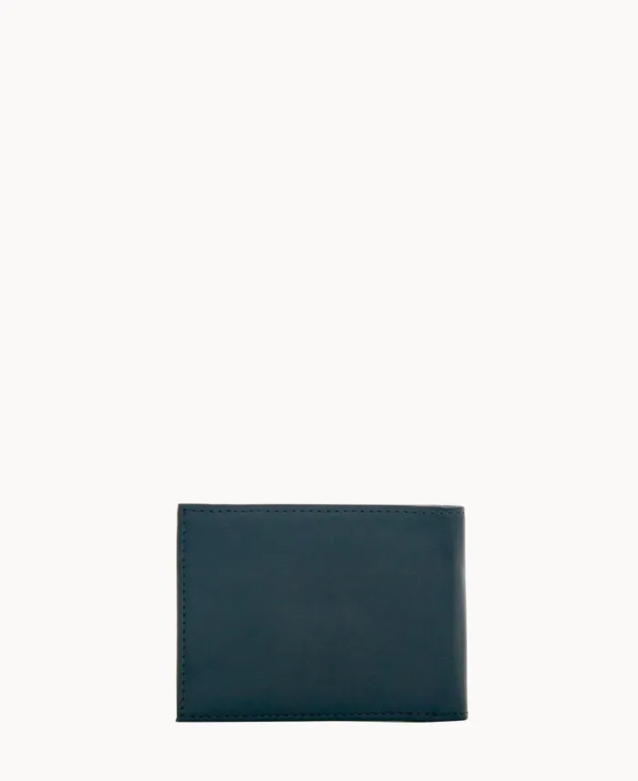 Dooney and Bourke Wallets Florentine Billfold With Train Pass Black 8211 WomenMen Dooney and Bourke Wallets Florentine Billfold With Train Pass Black 8211 WomenMen