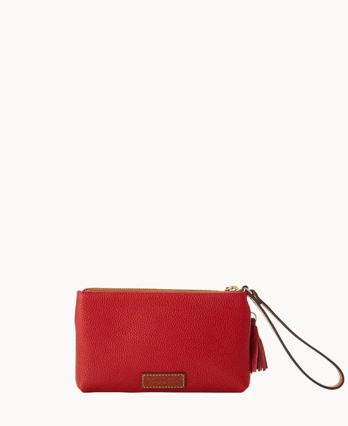 Dooney and Bourke Wallets MLB Angels Double Zip Wristlet Angels 8211 WomenMen Dooney and Bourke Wallets MLB Angels Double Zip Wristlet Angels 8211 WomenMen