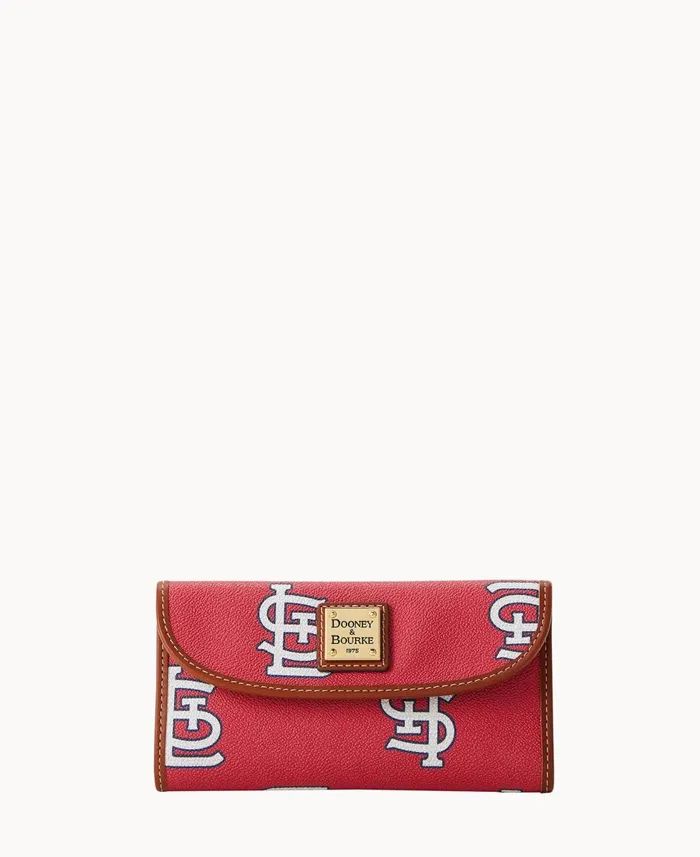 Dooney and Bourke Wallets MLB Cardinals Continental Clutch Cardinals 8211 WomenMen Dooney and Bourke Wallets MLB Cardinals Continental Clutch Cardinals 8211 WomenMen