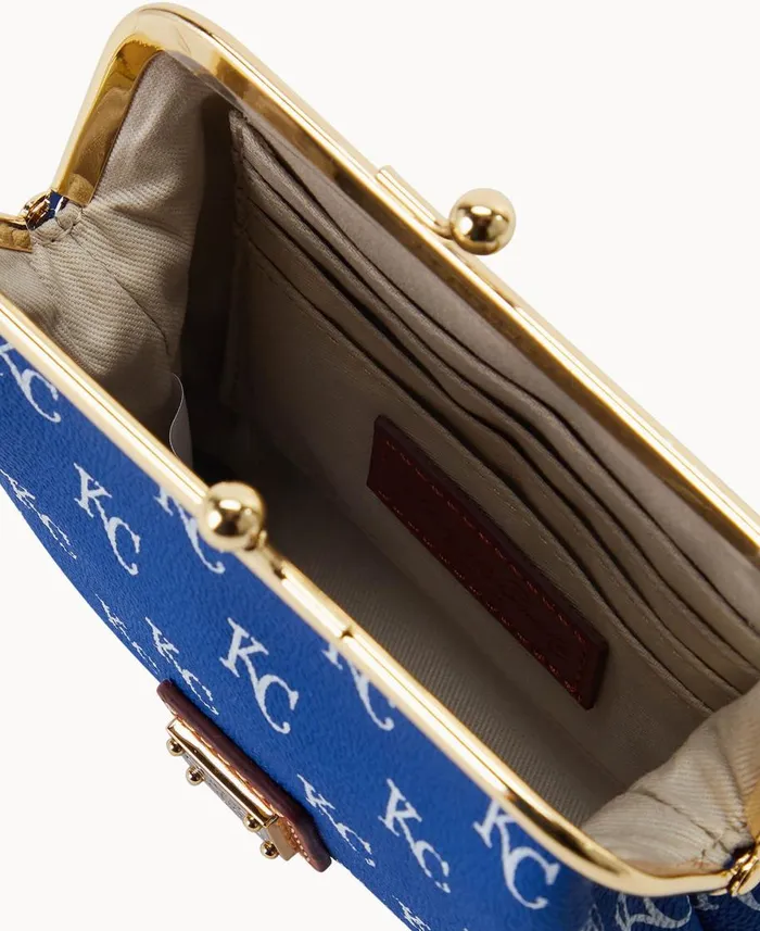 Dooney and Bourke Wallets MLB Royals Large Framed Purse Royals 8211 WomenMen Dooney and Bourke Wallets MLB Royals Large Framed Purse Royals 8211 WomenMen