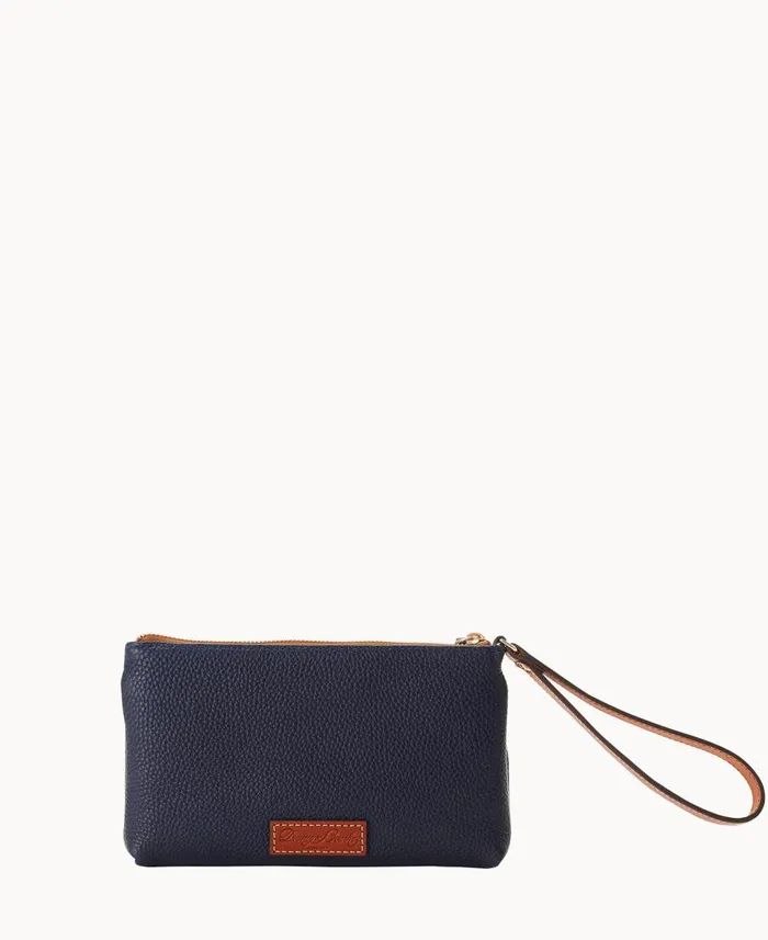 Dooney and Bourke Wallets MLB Twins Double Zip Wristlet Twins 8211 WomenMen