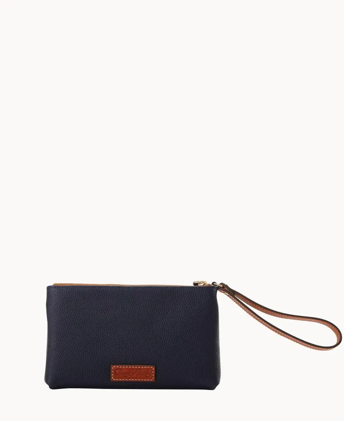 Dooney and Bourke Wallets NFL Patriots Double Zip Wristlet Patriots 8211 WomenMen