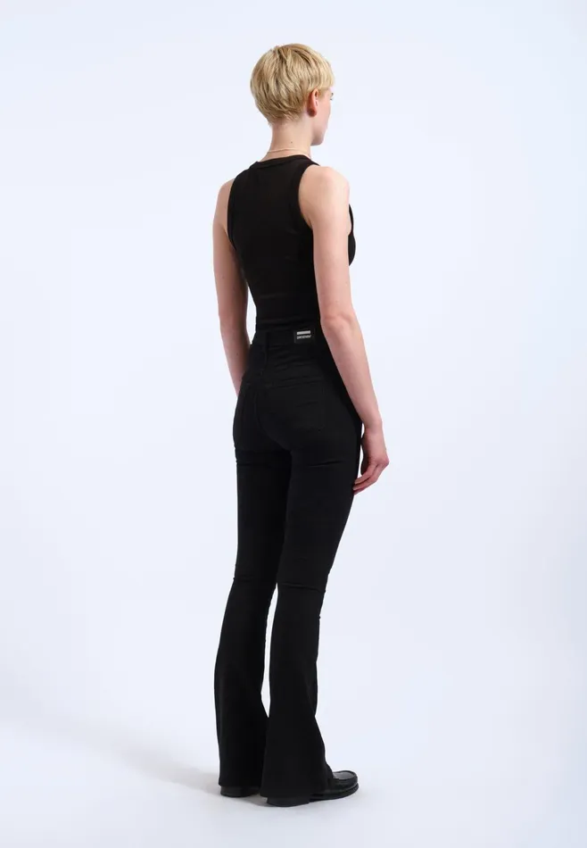 Dr Denim Flare and Bootcut Women Moxy Flare 8211 Black Black