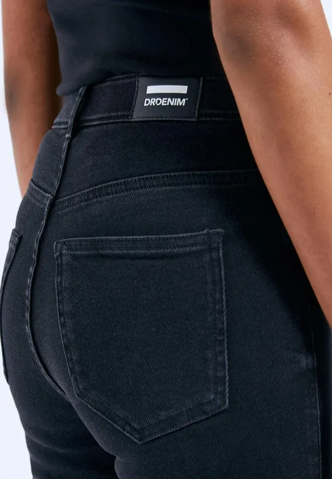 Dr Denim Flare and Bootcut Women Moxy Flare 8211 Black Mist Black Mist