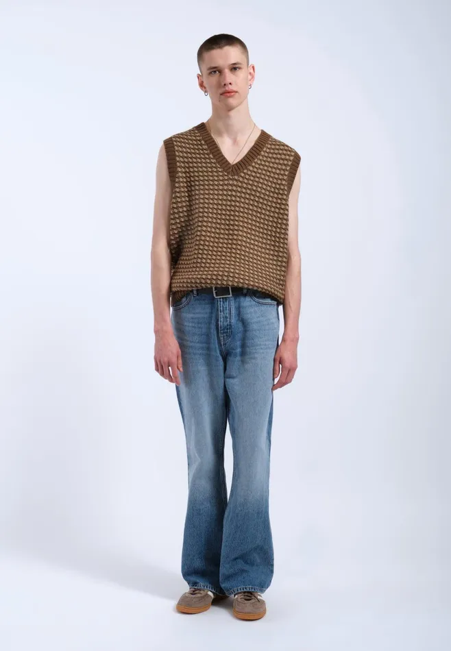 Dr Denim Sweatshirts and Hoodies Women Lowen Vest 8211 Morel Mix Morel Mix
