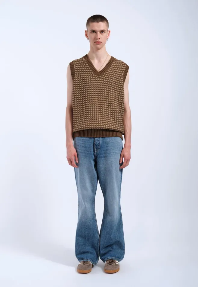 Dr Denim Sweatshirts and Hoodies Women Lowen Vest 8211 Morel Mix Morel Mix