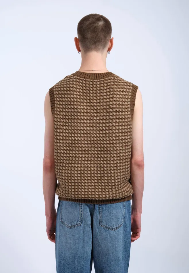 Dr Denim Sweatshirts and Hoodies Women Lowen Vest 8211 Morel Mix Morel Mix