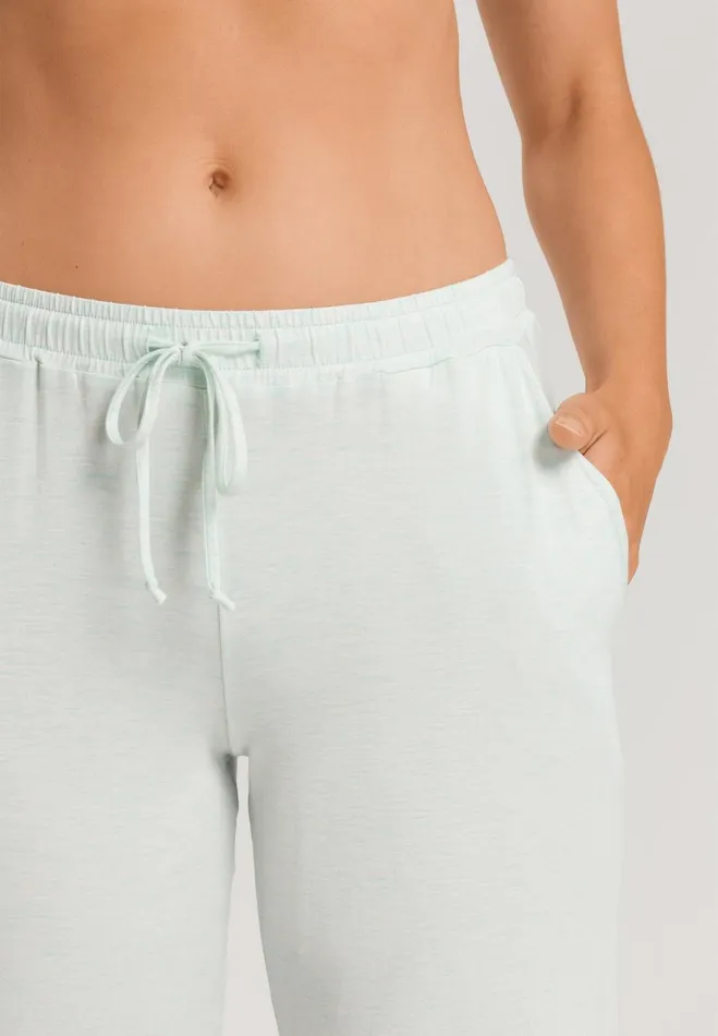 Drawstring Lounge Pants Vapor Melange Women HANRO Pajama Bottoms