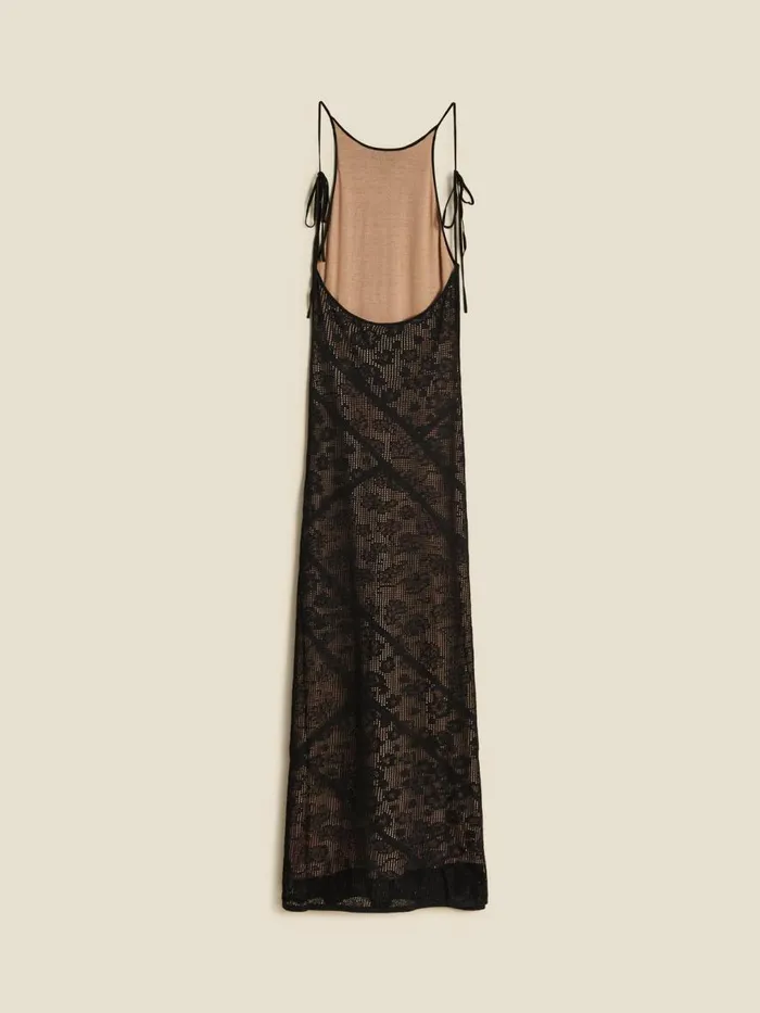 Dresses and Skirts Women Holzweiler Lace Knit Dress Black