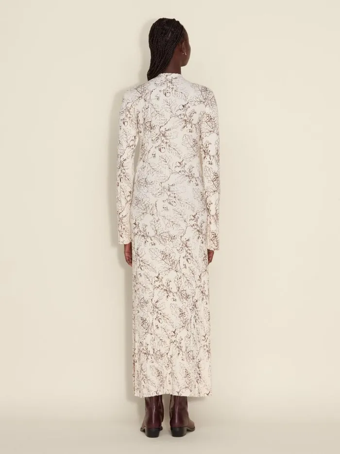Dresses and Skirts Women Holzweiler Tulip Print Dress Ecru Mix