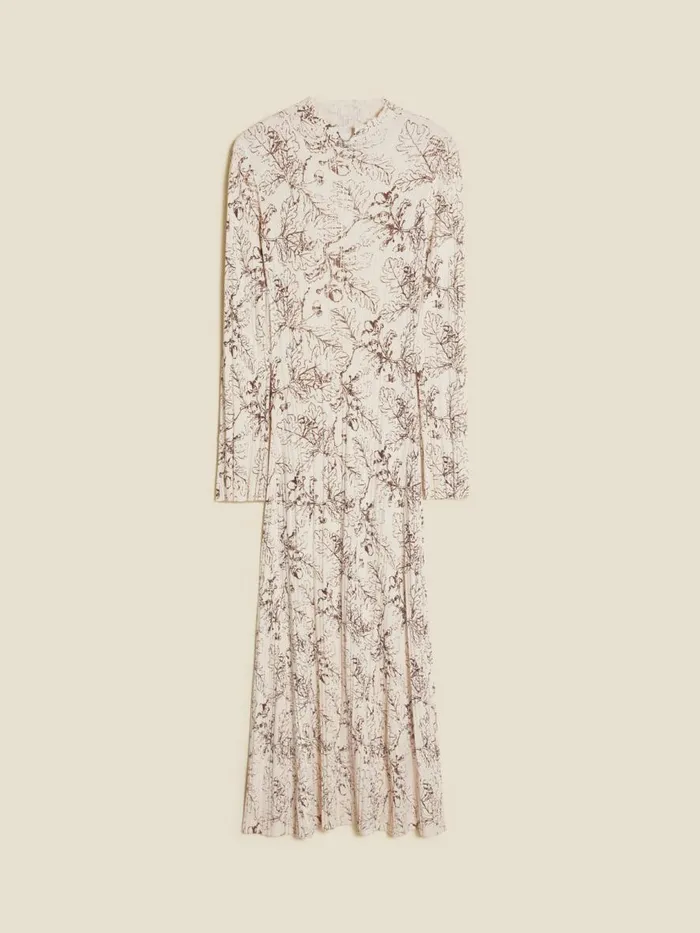 Dresses and Skirts Women Holzweiler Tulip Print Dress Ecru Mix