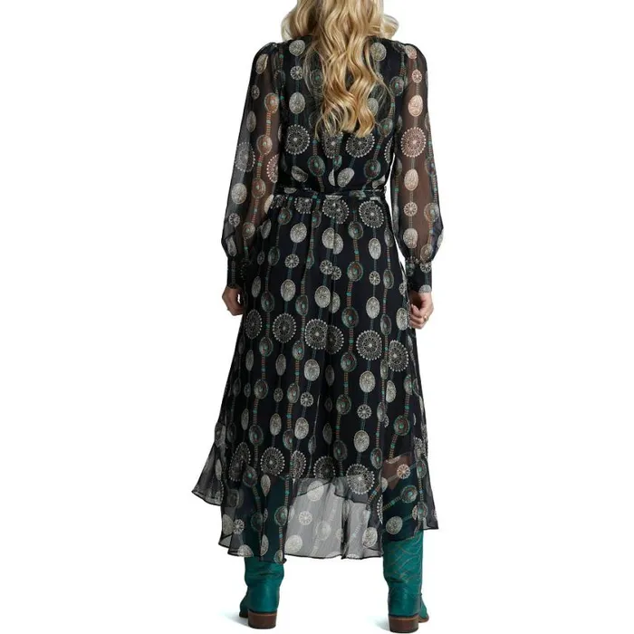 Dresses and Skirts Women Justin Boots Justin Wrap Maxi Dress Black