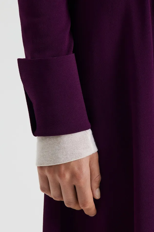 Dresses Women DRAPE HEM DRESS MULBERRY Scanlan Theodore Dresses Women DRAPE HEM DRESS MULBERRY Scanlan Theodore