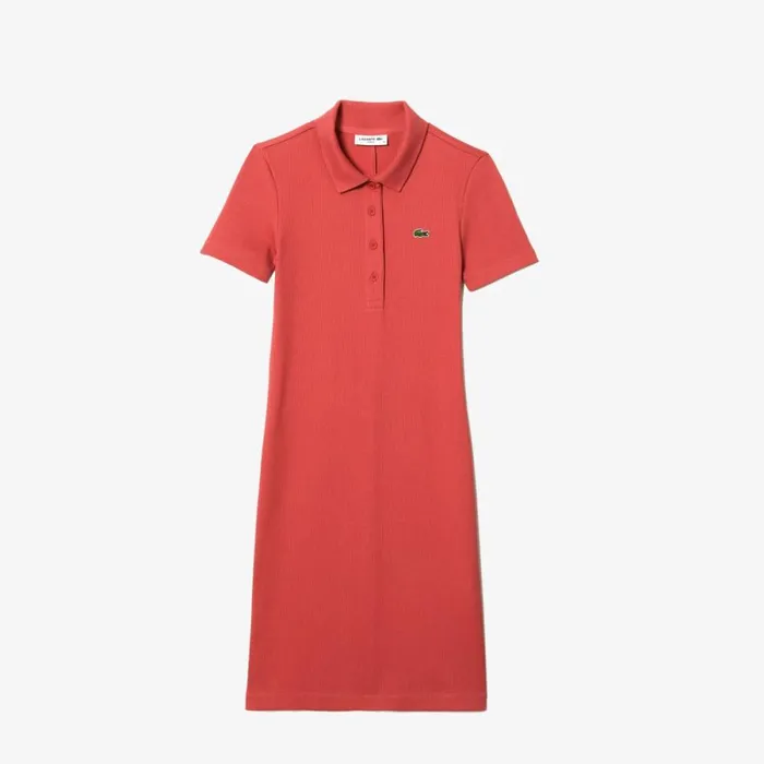 Dresses Women Lacoste Women039s Short Sleeved Slim Fit Ribbed Cotton Dress Pink Zv9 Dresses Women Lacoste Women039s Short Sleeved Slim Fit Ribbed Cotton Dress Pink Zv9