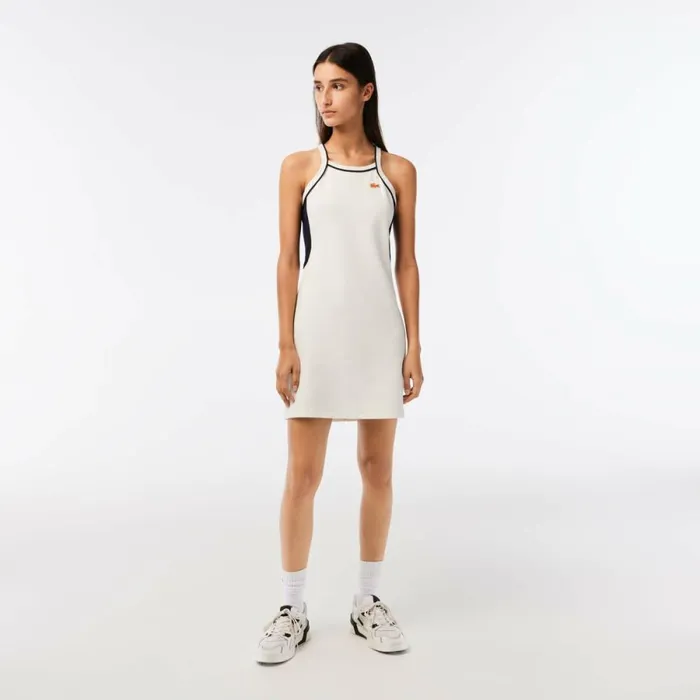 Dresses Women Lacoste Womens Made In France Organic Cotton Tennis Dress White 70v Dresses Women Lacoste Womens Made In France Organic Cotton Tennis Dress White 70v