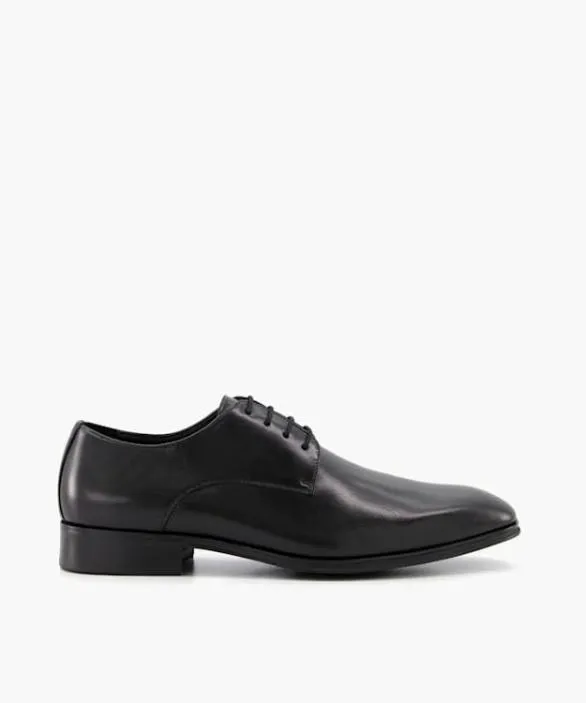 Dune London Black Shoes Men Satchel Black Lace Up Shoes Black