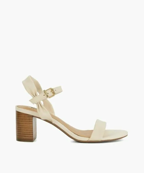 Dune London Block Heeled Sandals Women Jaliz Ecru Open Toe Block Heel Shoes Neutral Dune London Block Heeled Sandals Women Jaliz Ecru Open Toe Block Heel Shoes Neutral