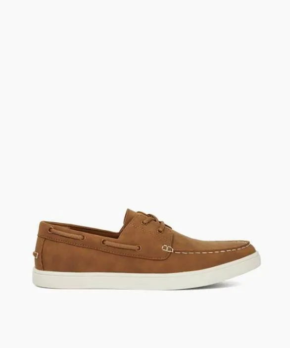Dune London Boat Shoes Men Blizard Tan LaceUp Boat Shoes Brown