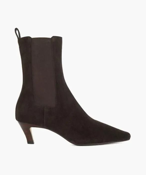 Dune London Brown Boots Women Odele Brown Chiselled Toe Kitten Heel Chelsea Ankle Boots Brown Dune London Brown Boots Women Odele Brown Chiselled Toe Kitten Heel Chelsea Ankle Boots Brown