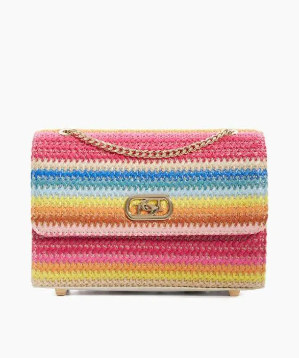 Dune London Clutch Bags Women Dinkydellsie Multi Multicoloured Raffia Shoulder Bag Black Dune London Clutch Bags Women Dinkydellsie Multi Multicoloured Raffia Shoulder Bag Black