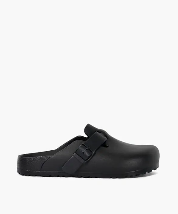 Dune London Flat Shoes Women Boston Eva Sand Black Boston EVA Clogs Black