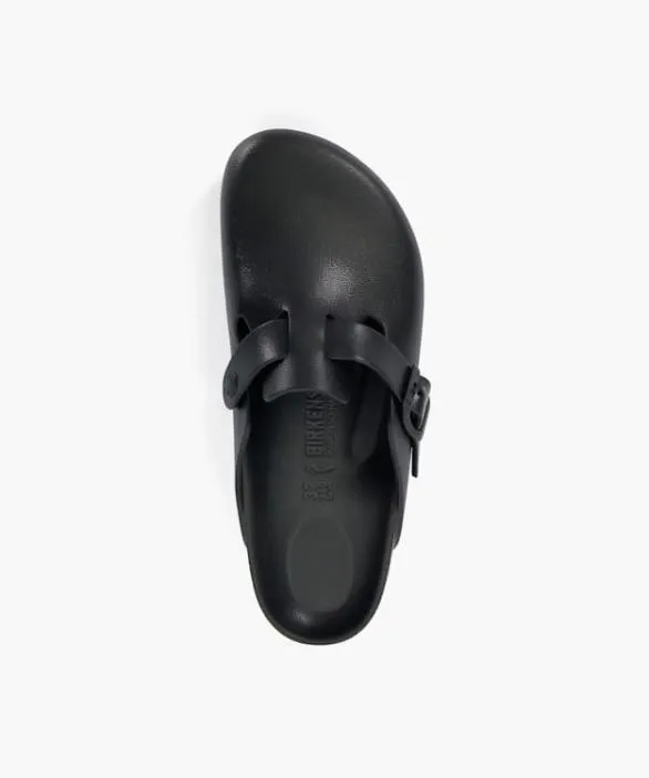 Dune London Flat Shoes Women Boston Eva Sand Black Boston EVA Clogs Black