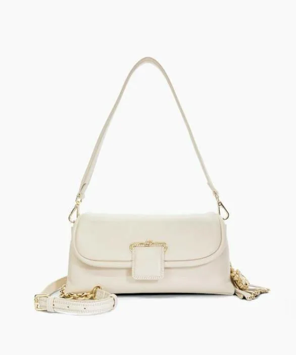 Dune London Leather Bags Women Chelsea Cream Premium Leather Shoulder Bag Neutral Dune London Leather Bags Women Chelsea Cream Premium Leather Shoulder Bag Neutral