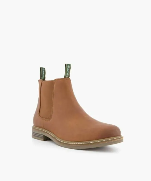 Dune London Smart Boots Men Farsley Tan Natural Sole Chelsea Boots Brown