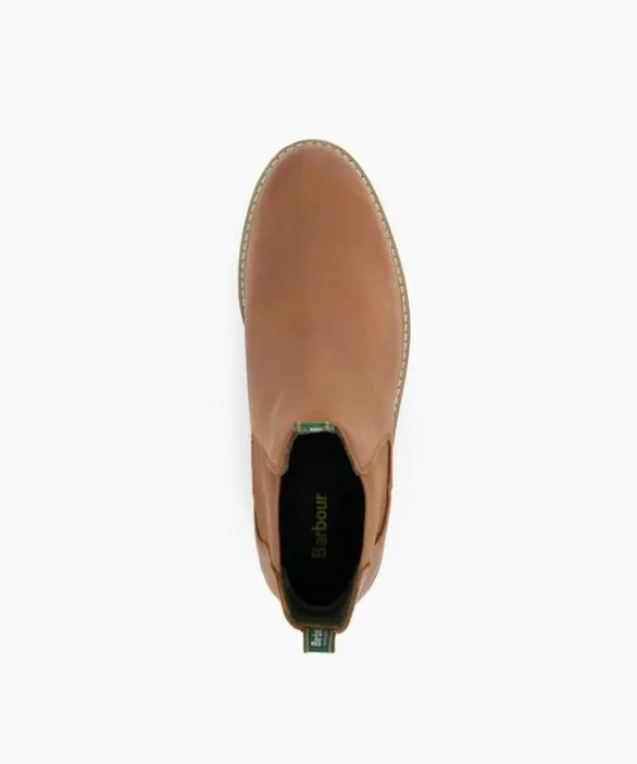 Dune London Smart Boots Men Farsley Tan Natural Sole Chelsea Boots Brown