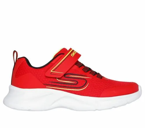 Dynamatic 8211 Swift Tread Red Black Kids SKECHERS Kids UK Sizes 9525