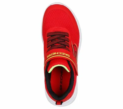 Dynamatic 8211 Swift Tread Red Black Kids SKECHERS Kids UK Sizes 9525