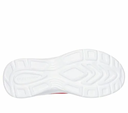 Dynamatic 8211 Swift Tread Red Black Kids SKECHERS Kids UK Sizes 9525