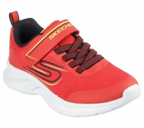 Dynamatic 8211 Swift Tread Red Black Kids SKECHERS Kids UK Sizes 9525