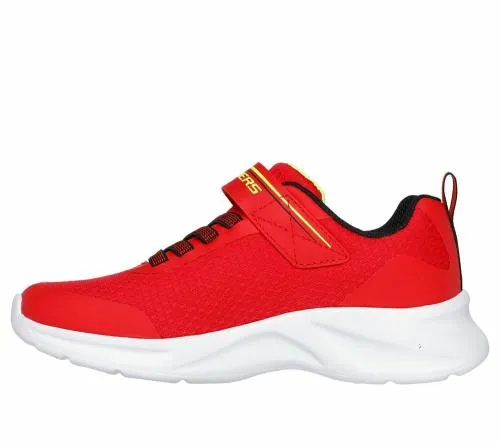 Dynamatic 8211 Swift Tread Red Black Kids SKECHERS Kids UK Sizes 9525
