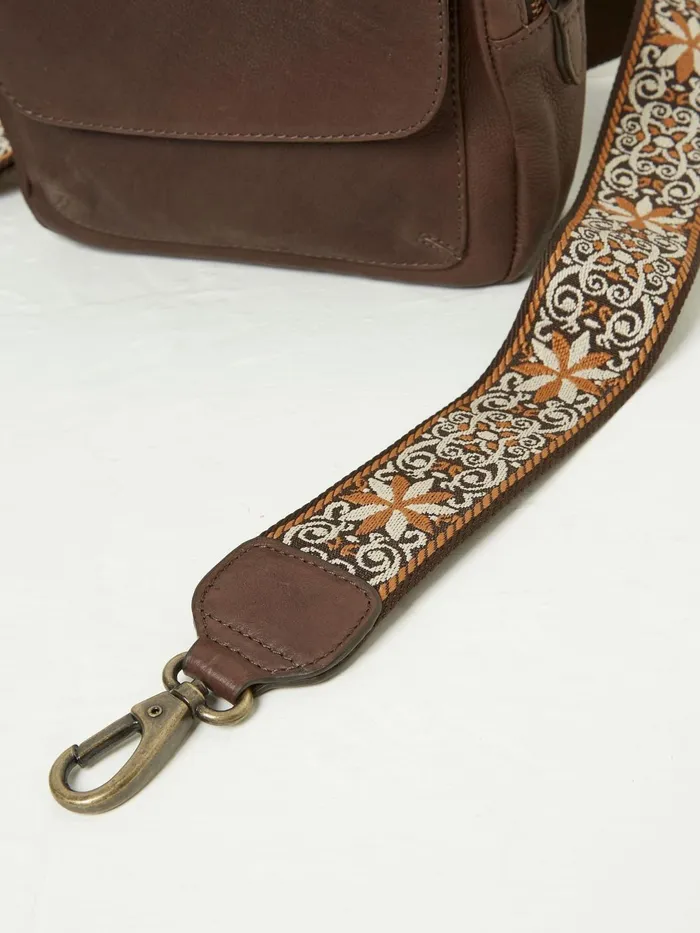 Fat Face Bags and Purses Brown The Oslo Camera CrossBody Bag 8211 Women