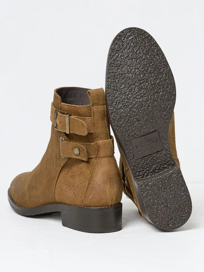 Fat Face Boots Avery Tan Brown Buckle Boots 8211 Women
