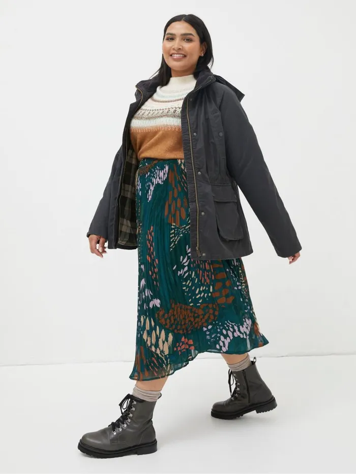 Fat Face Coats and Jackets Black Sussex Heritage Coat 8211 Women