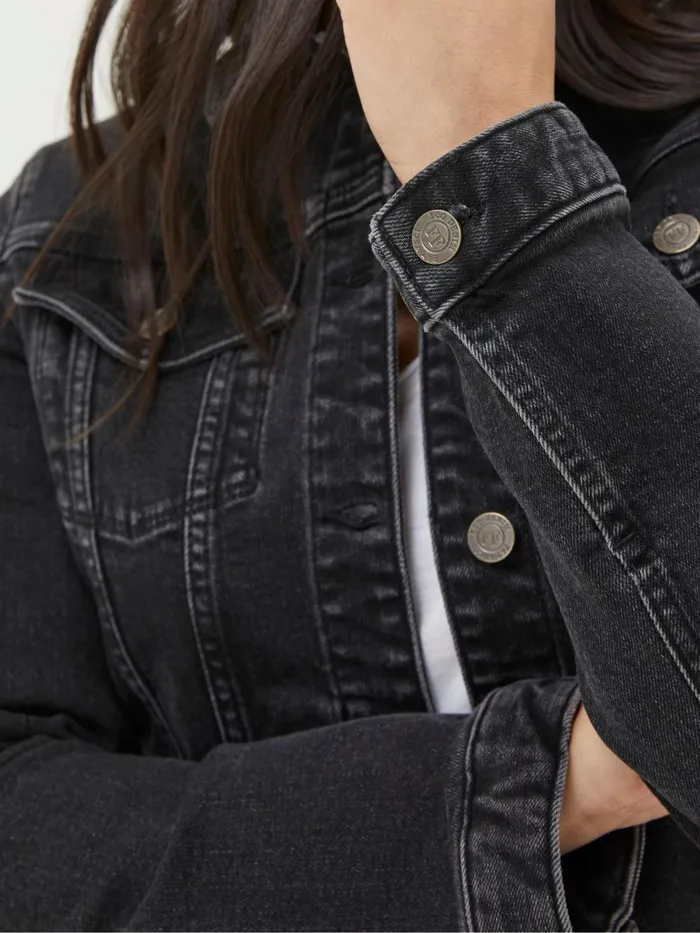 Fat Face Coats and Jackets Tasha Black Denim Jacket 8211 Women