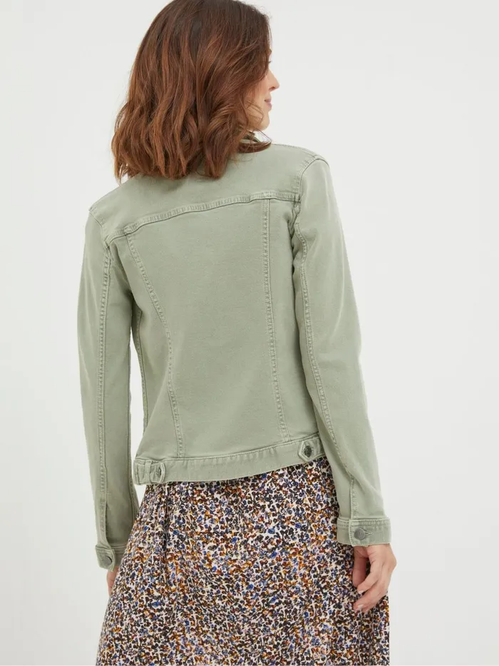 Fat Face Coats and Jackets Tasha Light Green Denim Jacket 8211 Women Fat Face Coats and Jackets Tasha Light Green Denim Jacket 8211 Women