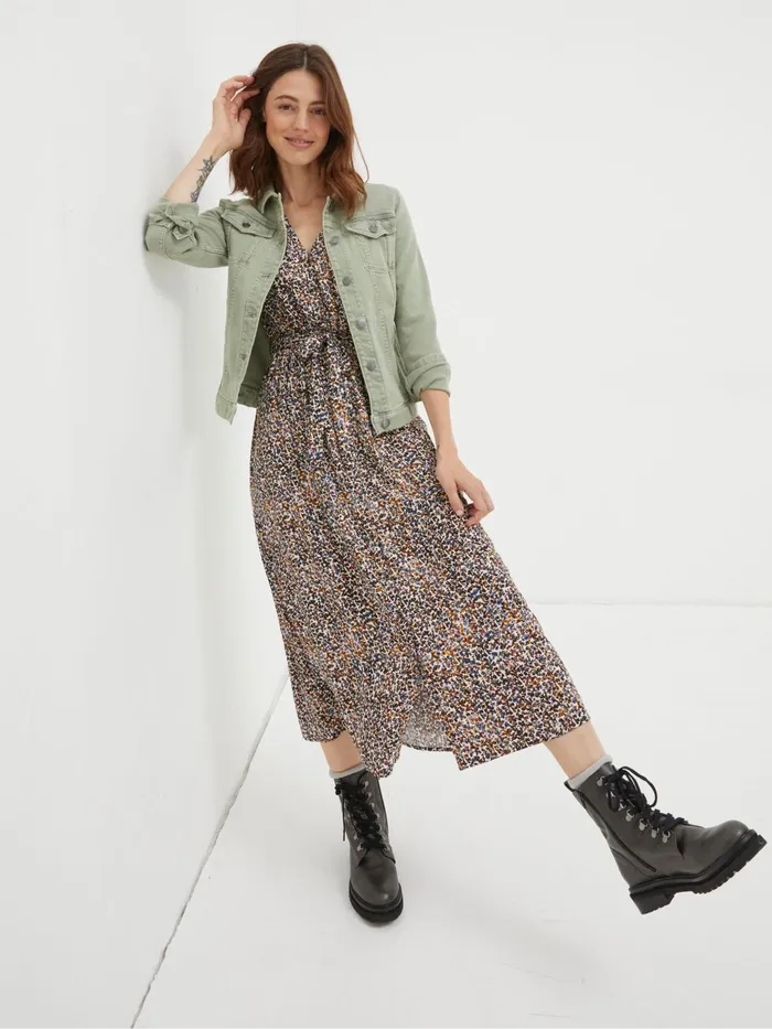 Fat Face Coats and Jackets Tasha Light Green Denim Jacket 8211 Women Fat Face Coats and Jackets Tasha Light Green Denim Jacket 8211 Women