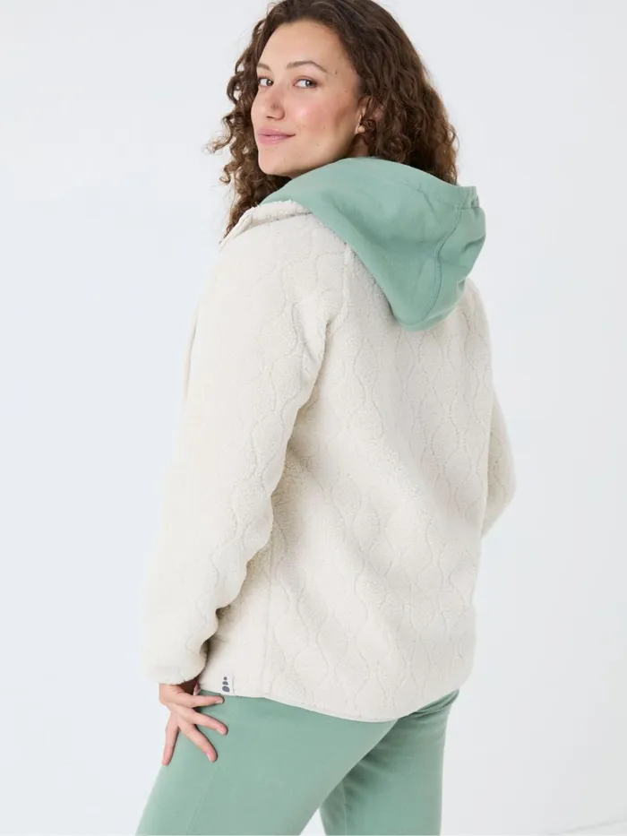 Fat Face Coats and Jackets Violet Natural Fleece Jacket 8211 Women