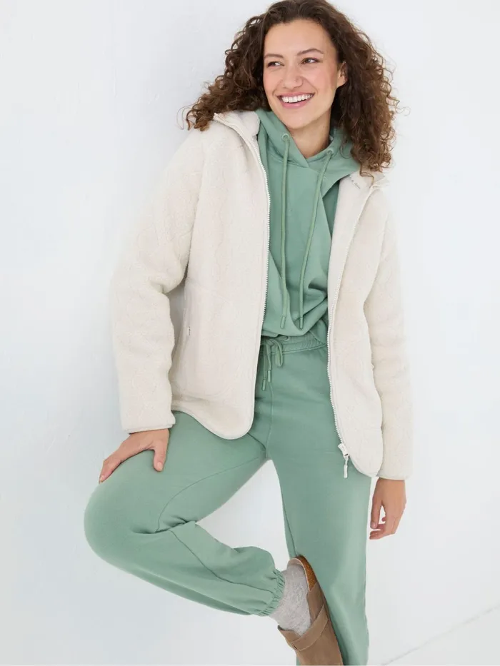 Fat Face Coats and Jackets Violet Natural Fleece Jacket 8211 Women