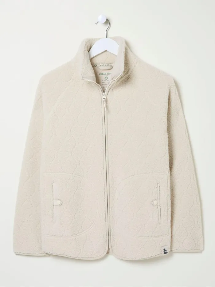 Fat Face Coats and Jackets Violet Natural Fleece Jacket 8211 Women
