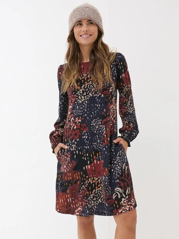 Fat Face Dresses Kareen Multi Animal 100 Cotton Dress 8211 Women