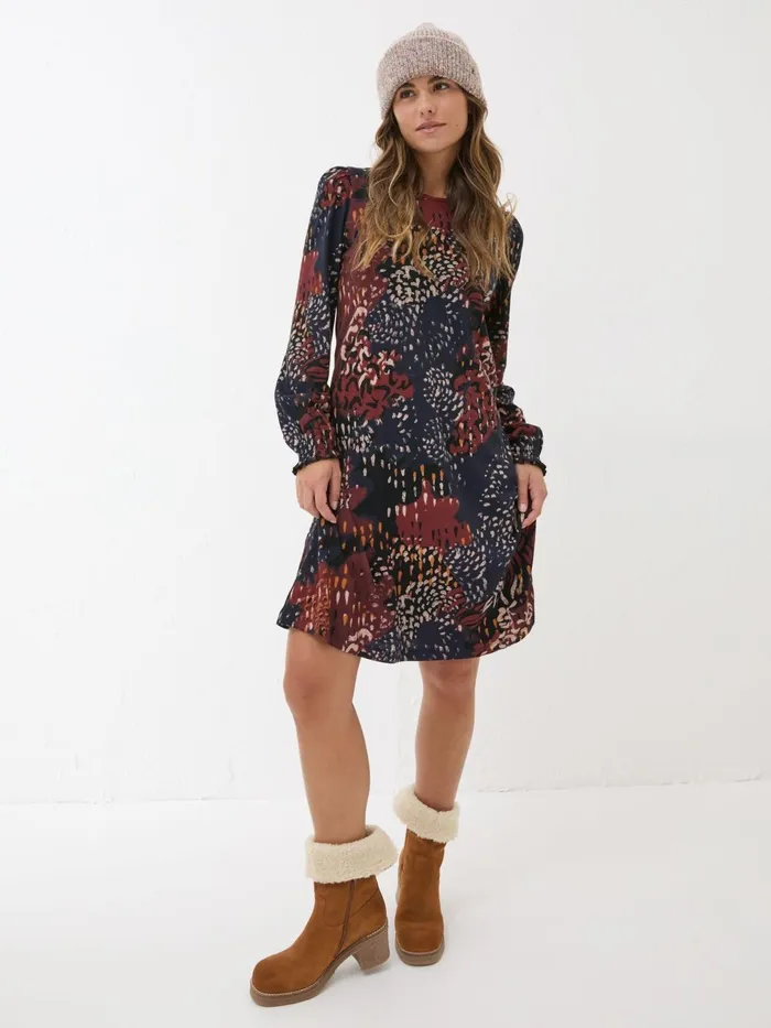 Fat Face Dresses Kareen Multi Animal 100 Cotton Dress 8211 Women